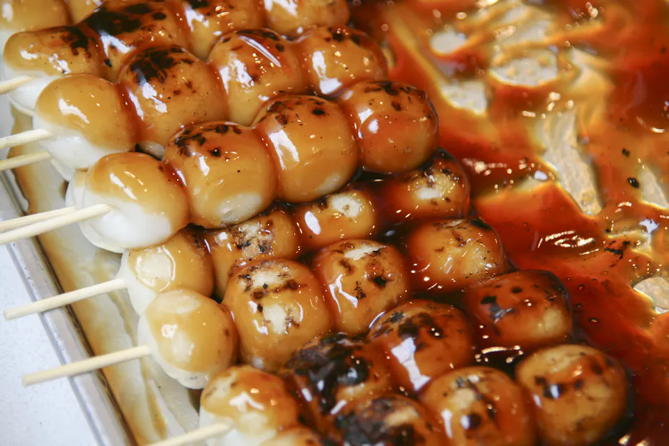 Mitarashi Dango Mitarashi Dango