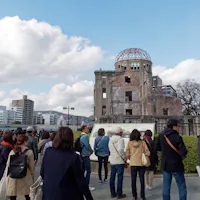 The Atomic Bomb Dome in Hiroshima City The Atomic Bomb Dome in Hiroshima City