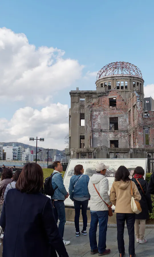 The Atomic Bomb Dome in Hiroshima City The Atomic Bomb Dome in Hiroshima City