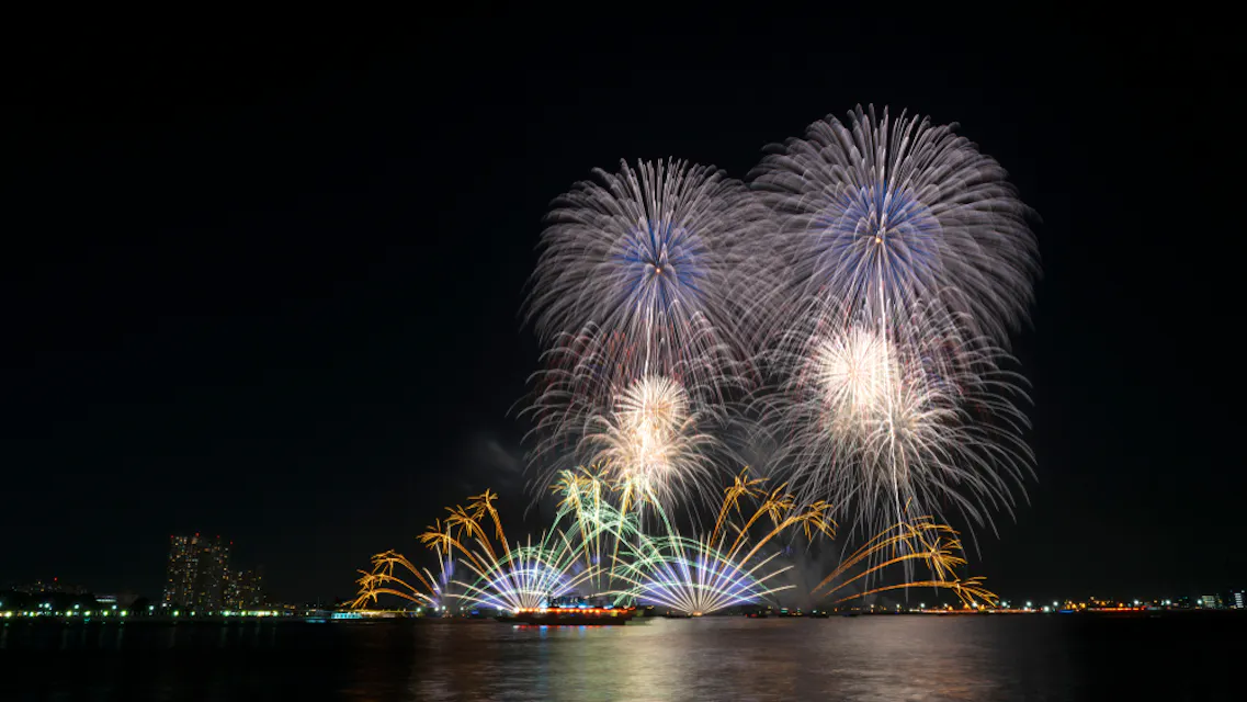Minato Matsuri Fireworks Display
