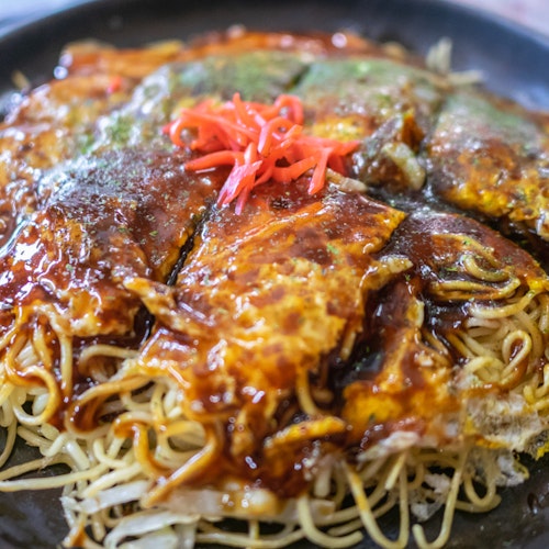 Hiroshima-style Okonomiyaki Hiroshima-style Okonomiyaki