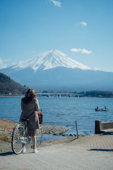 Lake Kawaguchiko Cycling