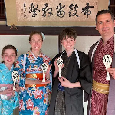Kimono and Calligraphy Experience Kimono and Calligraphy Experience