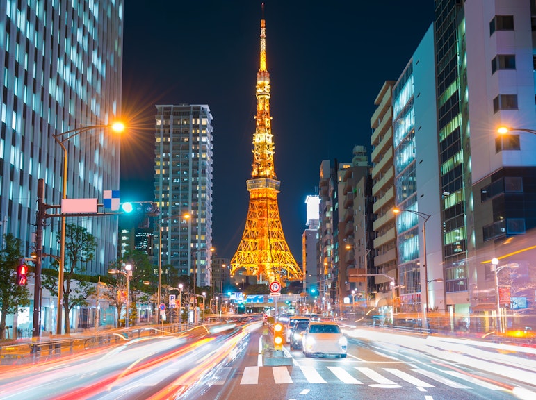 도쿄 트와일라잇 탐험 자동차 투어 – 야경 도시 크루즈!