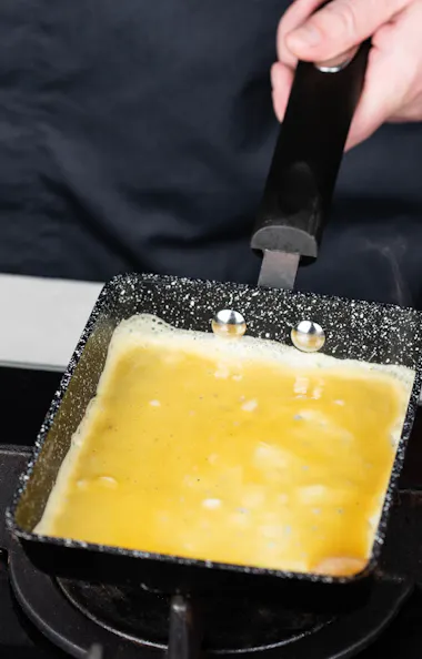 Cooking Tamagoyaki Cooking Tamagoyaki