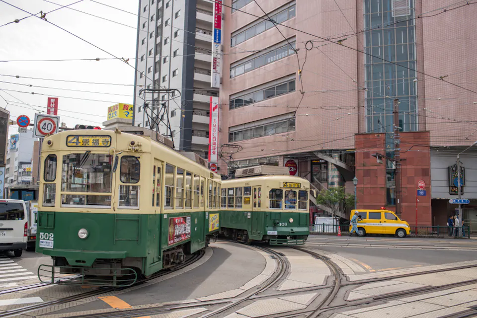 Train Routes from Tokyo to Nagasaki