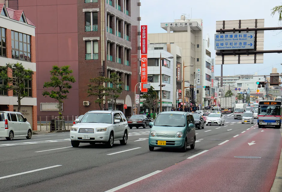 Driving from Tokyo to Nagasaki