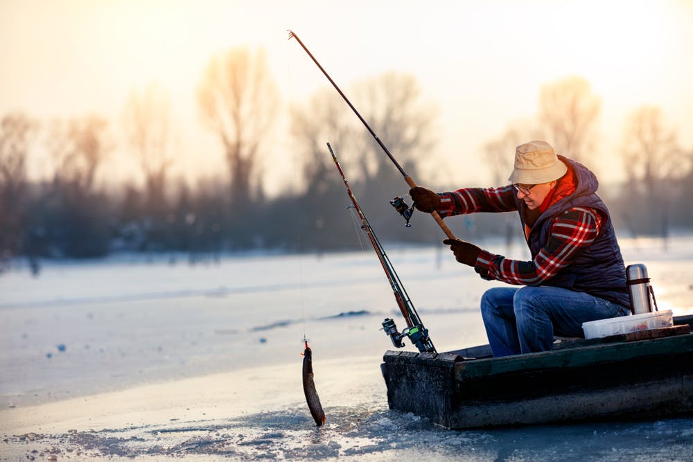Wakasagi Smelt Ice-Fishing on Lake Akan