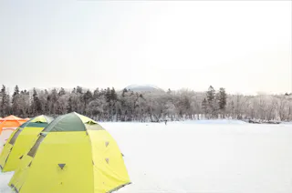Wakasagi Smelt Ice-Fishing on Lake Akan