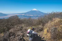 Kintoki mountain in Hakone, Kanagawa, Japan