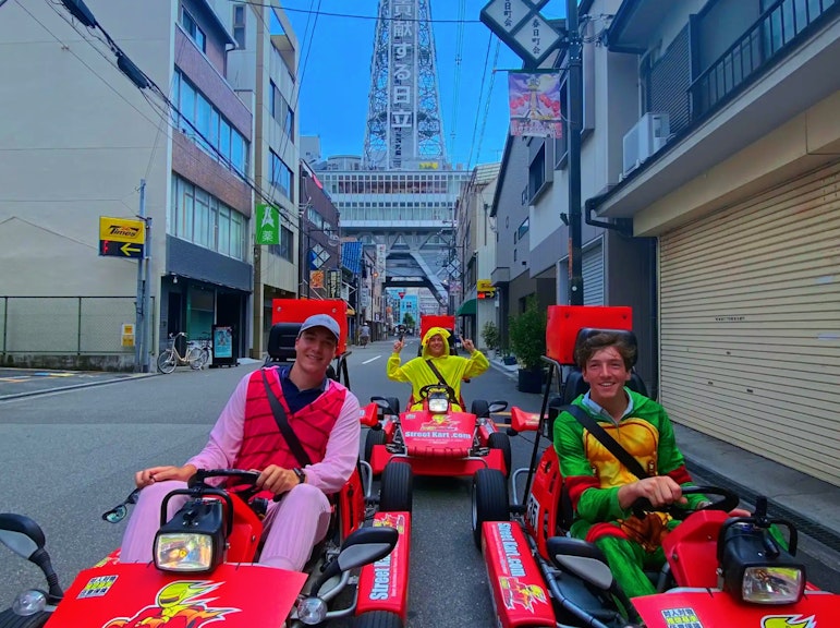 오사카 공식 스트리트 카트 체험