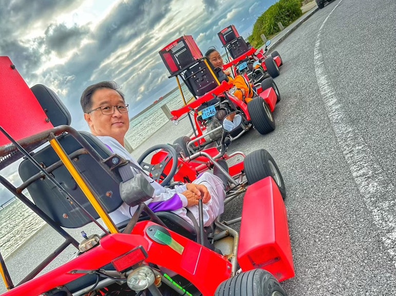 오키나와 공식 스트리트 카트 체험 (짧은 코스)