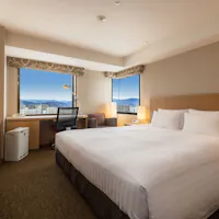 Corner Double room of Hotel Associa Shizuoka Corner Double room of Hotel Associa Shizuoka