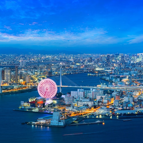 Osaka Bay Japan Osaka Bay Japan