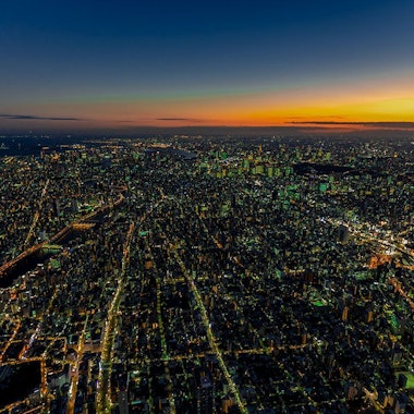 Tokyo Sunset Flight Tokyo Sunset Flight