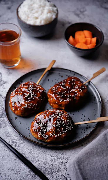 Teriyaki Chicken Balls Teriyaki Chicken Balls