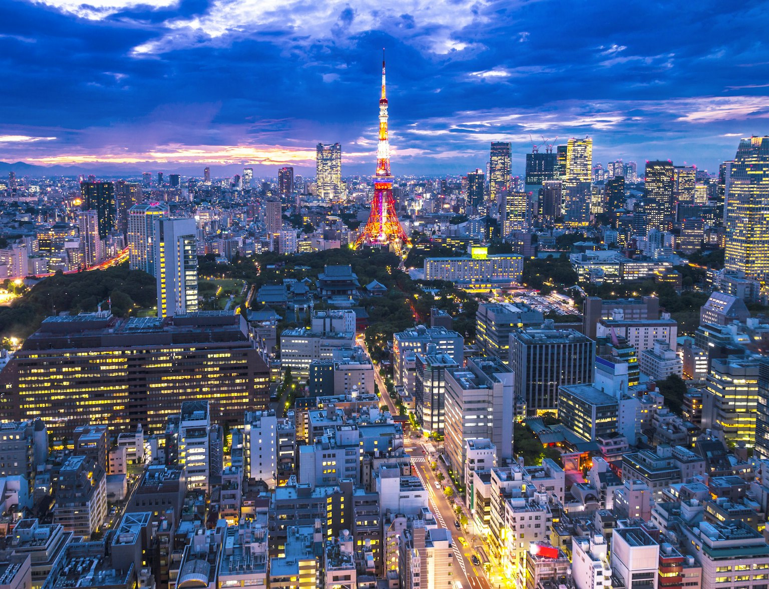 Tokyo Aerial Shot Tokyo Aerial Shot