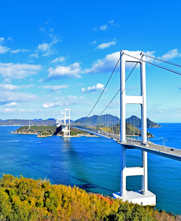 Kurushima Bridge Ehime overview