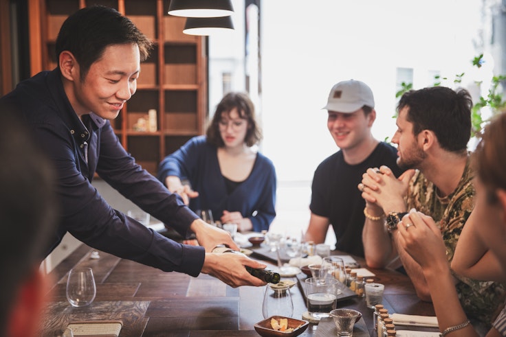Sake Tasting Omakase Course