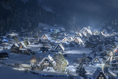Shirakawago Lightup Bus Tour