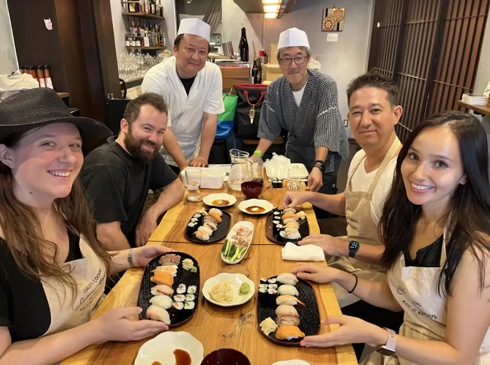 Kyoto Sushi Making