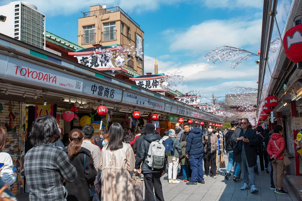 Asakusa and Nakamise Street