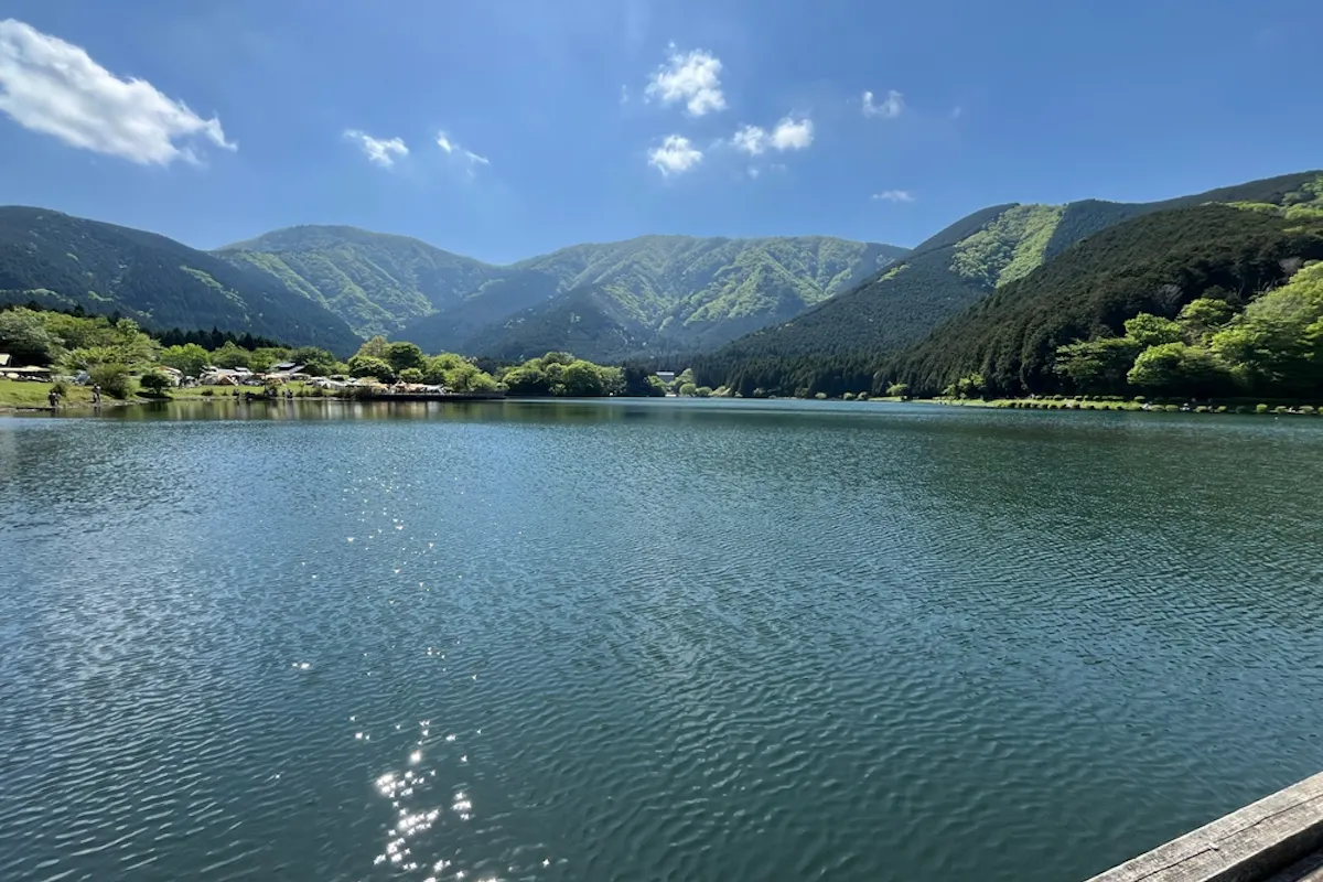 Lake Kawaguchiko Japan in summer Lake Kawaguchiko Japan in summer