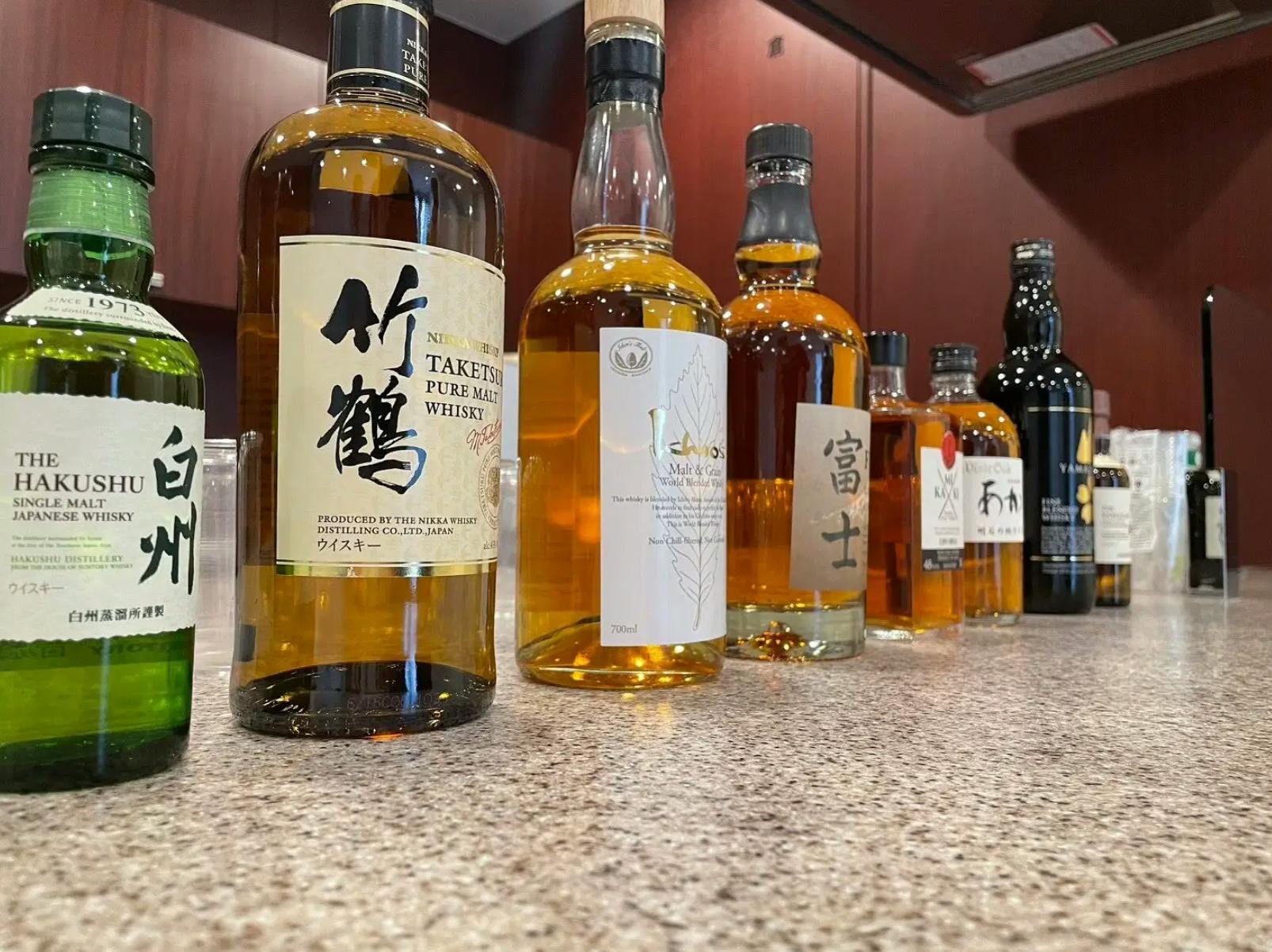 Japanese Whisky tasting