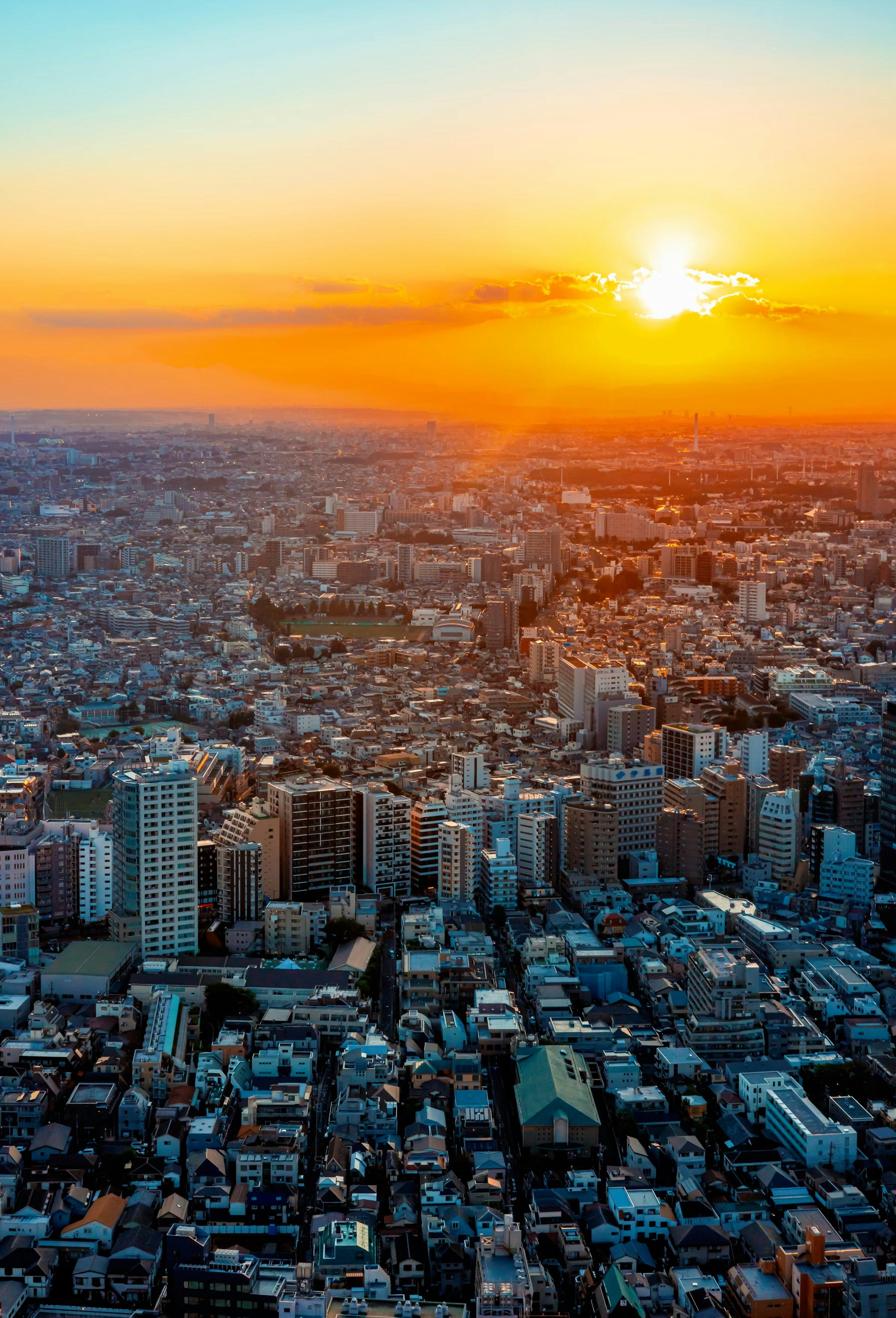 Tokyo Aerial Shot