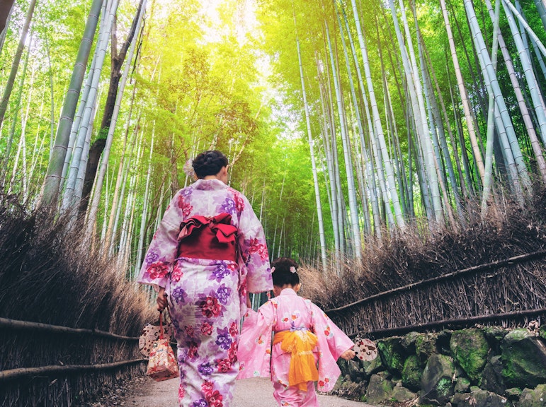 嵐山の竹と禅の庭、ネイティブ英語話者のトップガイド付き