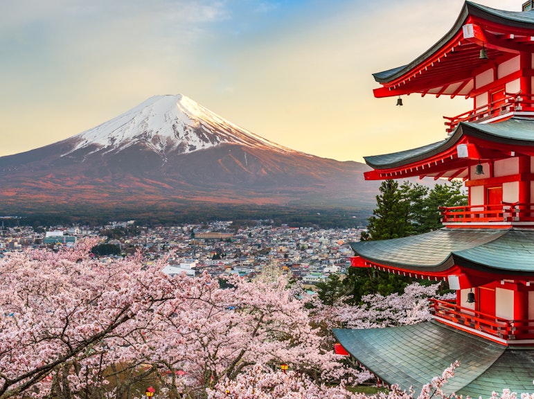 Oshino Hakkai and Hot Spring Trip From Tokyo to Mt. Fuji
