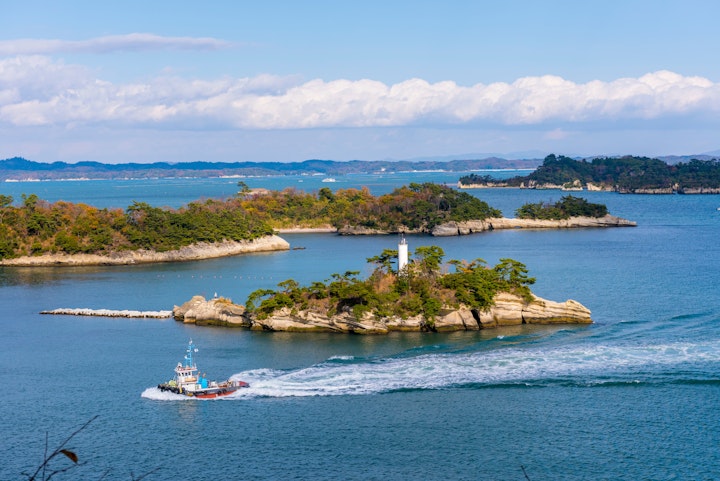 Crucero de aventura por la bahía de Matsushima: el paisaje destacado de Japón