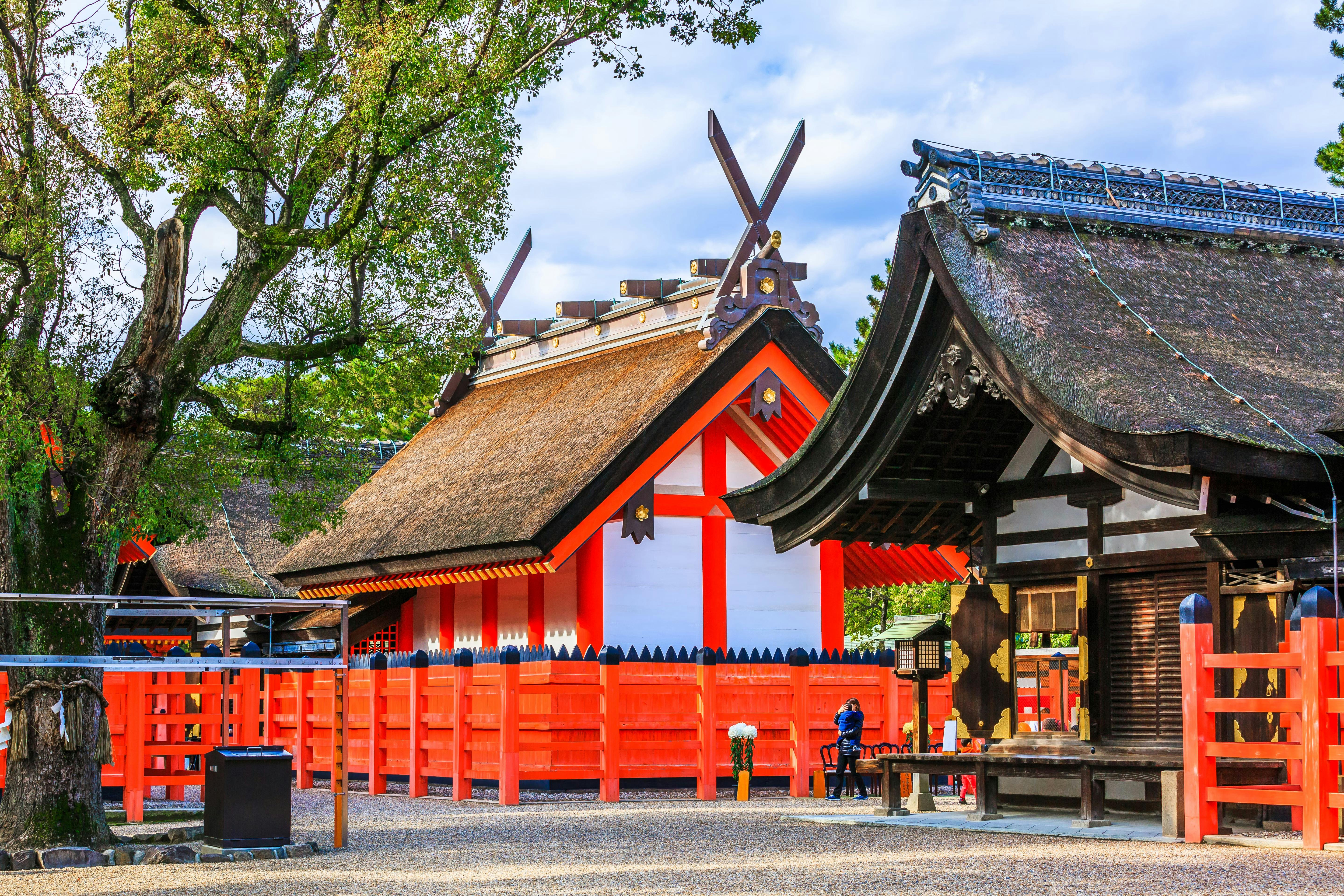 Sumiyoshi Taisha Shrine