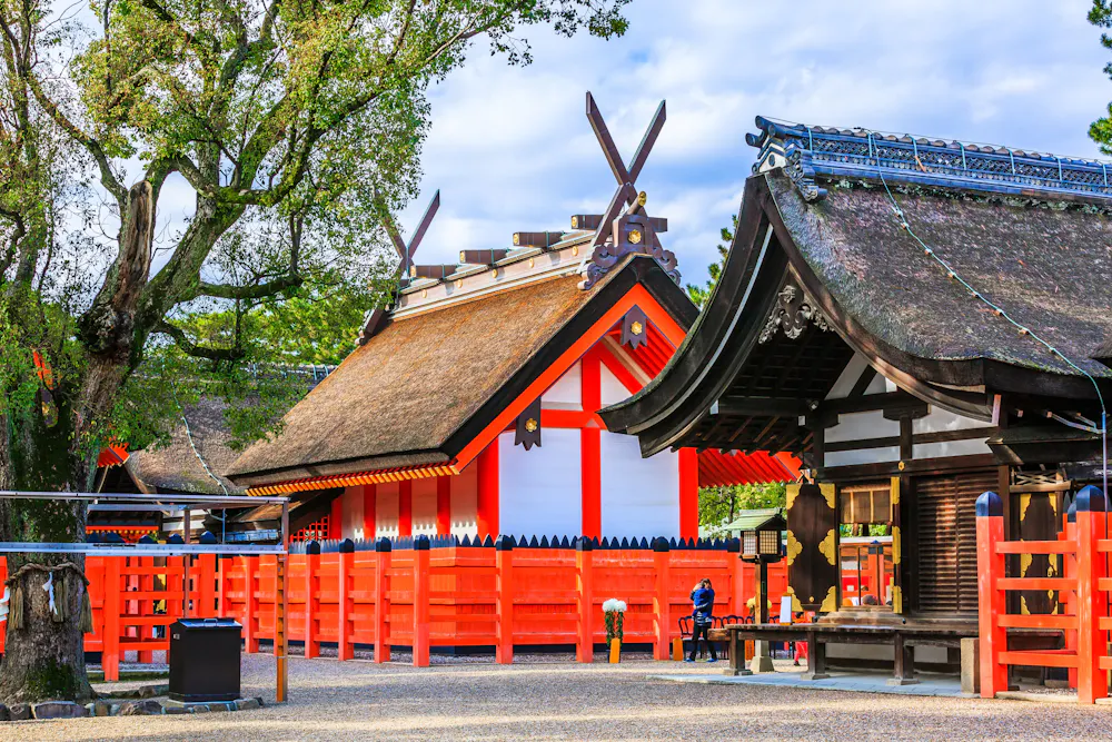 Sumiyoshi Taisha Shrine