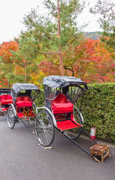 Arashiyama Rickshaw Rde Rickshaw Ride in Arashiyama, Kyoto - Trip To Japan