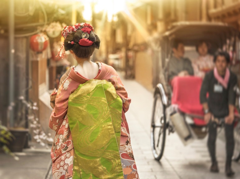 京都東山人力車ツアー(60分)乗車