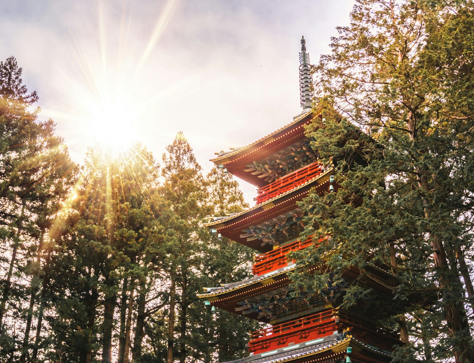Nikko Toshogu Five Story Pagoda Nikko Toshogu Five Story Pagoda