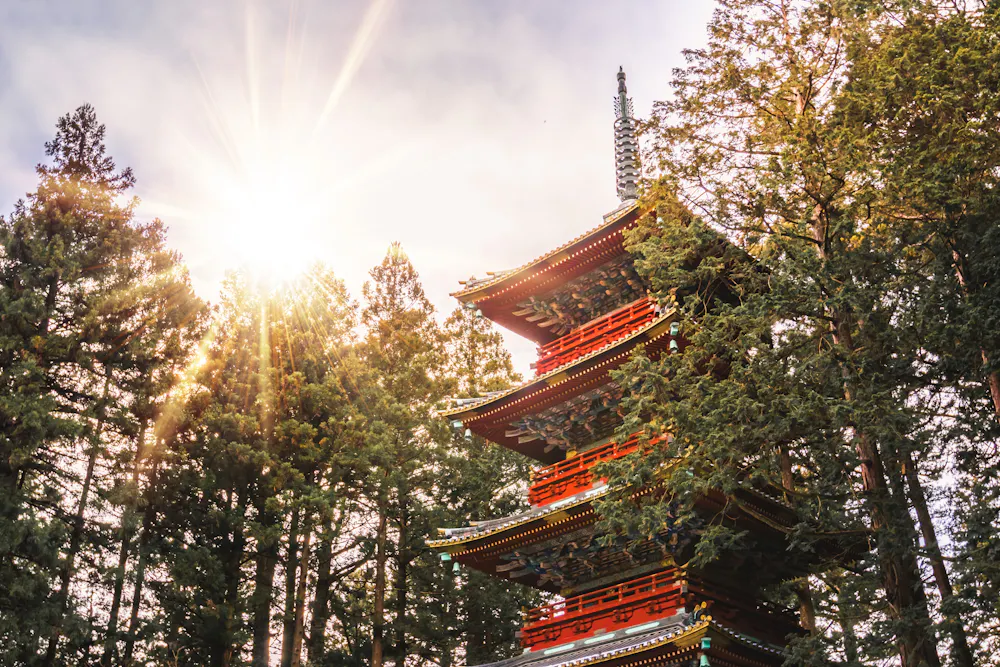 Nikko Toshogu Five Story Pagoda