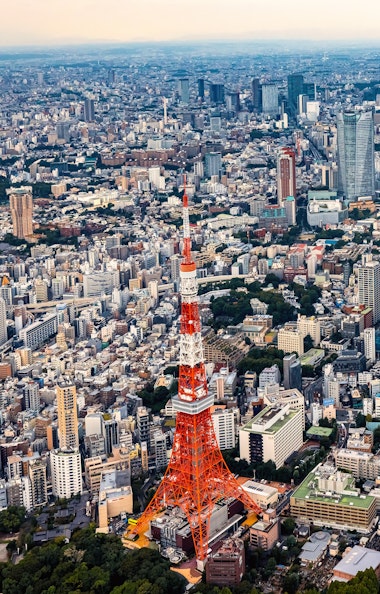 Tokyo Tower Aerial View Tokyo Tower Aerial View