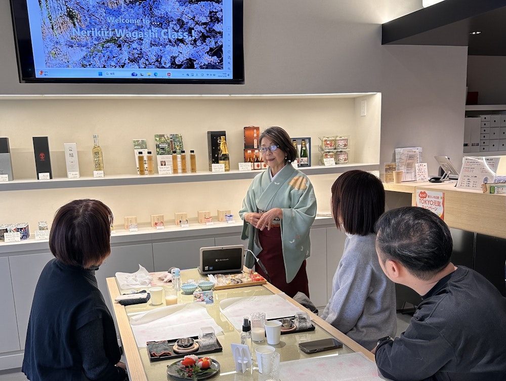 Wagashi Making and Sake Pairing Experience