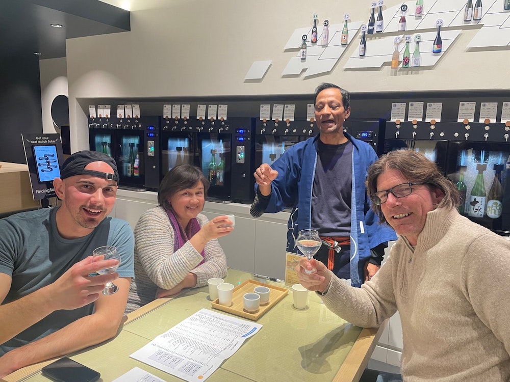 Sake Tasting in Asakusa