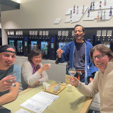 Sake Tasting in Asakusa Sake Tasting in Asakusa