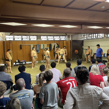 Sumo Morning Training Visit Sumo Morning Training Visit