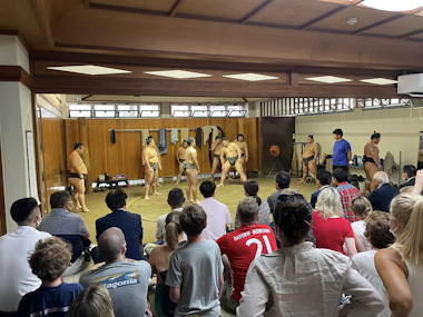 Sumo Morning Training Visit