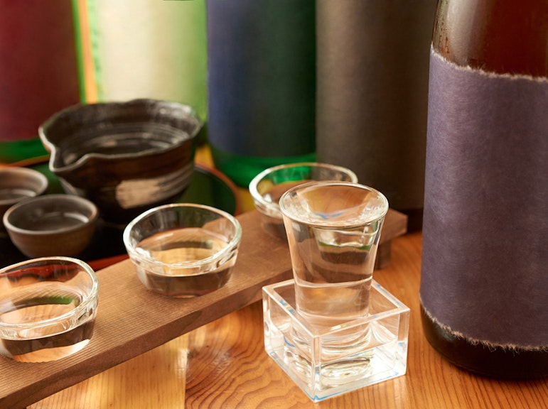 Sake Flight in Asakusa: Taste up to 10 Kinds of Sake with English Speaking Guide