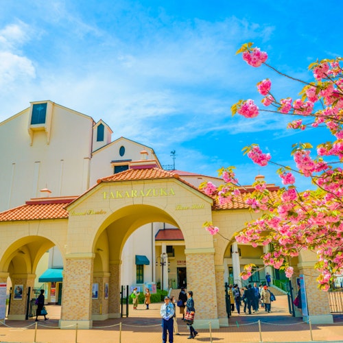 TAKARAZUKA REVUE in Hyogo Japan TAKARAZUKA REVUE in Hyogo Japan