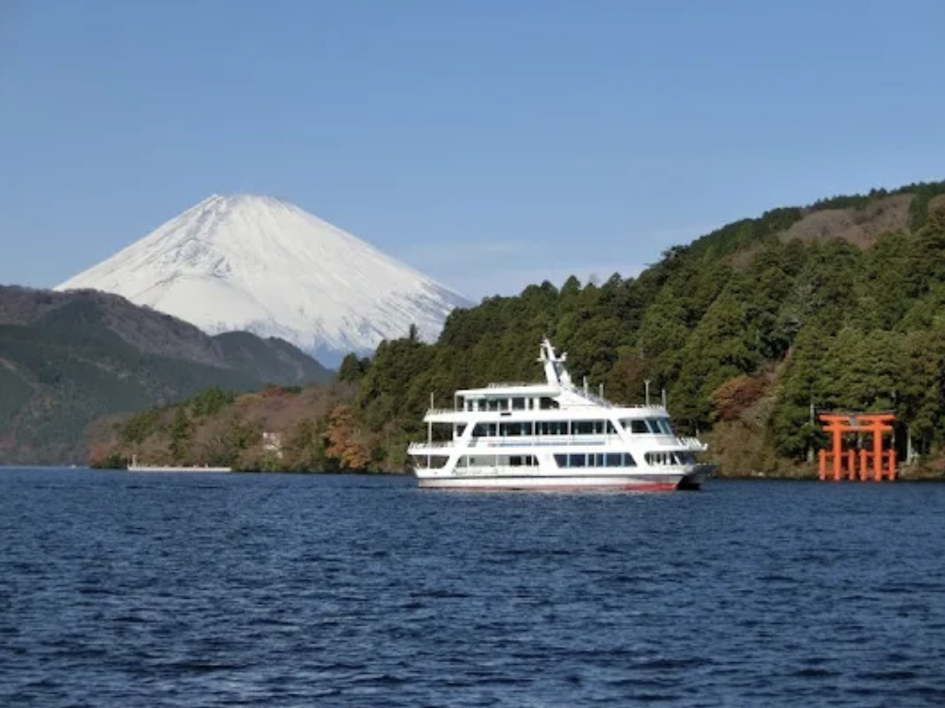 Mt. Fuji & Hakone Tour  [1 Night at Hakone: Hakone Kowakien Ten-yu, with Dinner & Breakfast] No JR