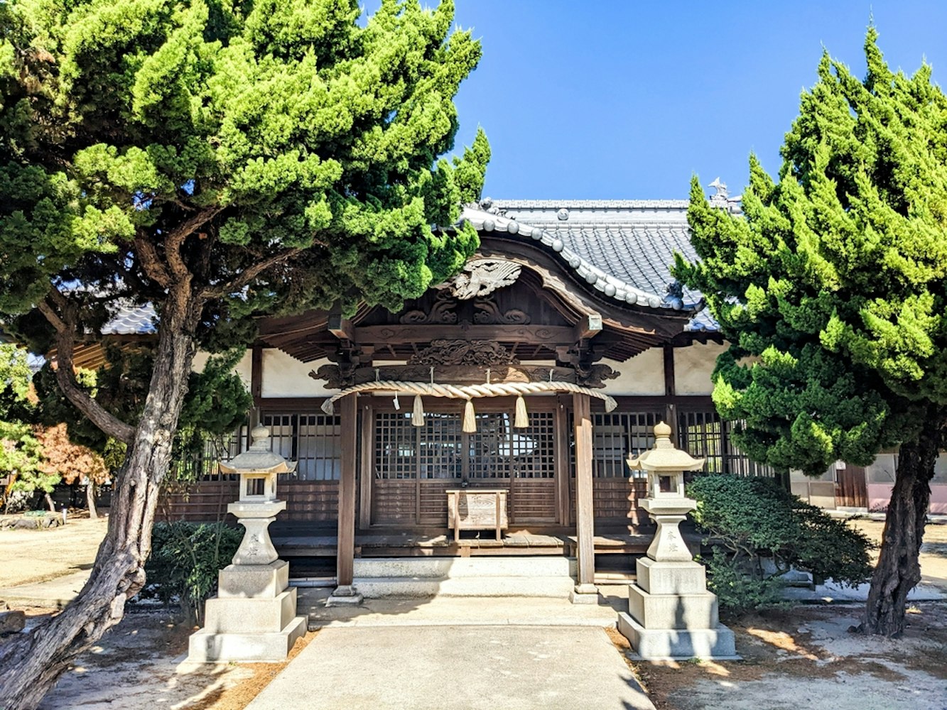 Sumiyoshi Shrine Naoshima Island Kagawa Japan