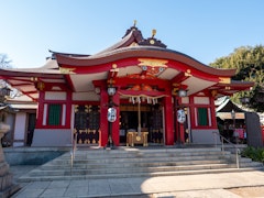Shinagawa Shrine worship hall