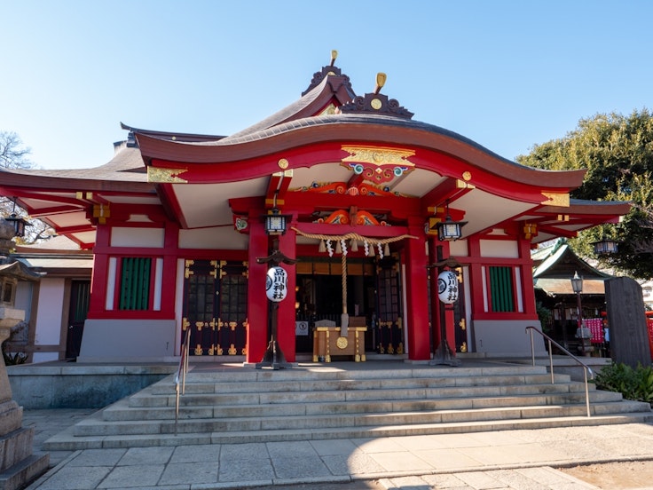 Shinagawa Shrine worship hall